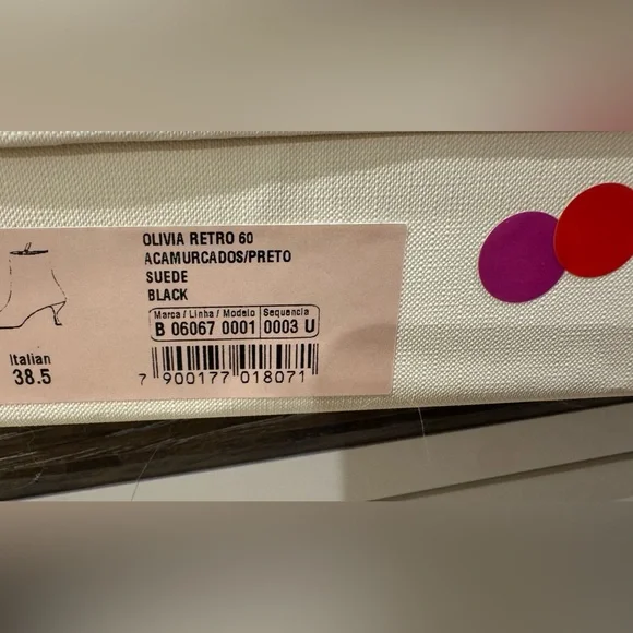 ALEXANDRE BIRMAN Olivia 60 embellished suede ankle boots. SZ 38.5. NIB - Picture 9 of 10